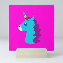 Portrait  of a Unicorn Mini Art Print