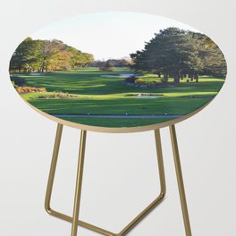 Golf Course  Golfing Manicured Grass Game Side Table