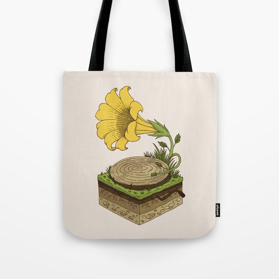 Gramophone Tote Bag
