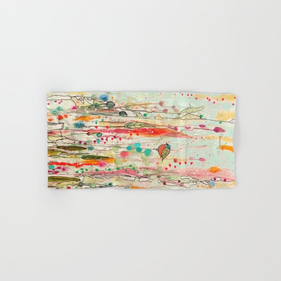 this strange feeling of liberty Hand & Bath Towel