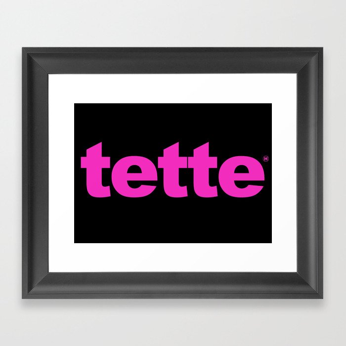 TETTE Framed Art Print