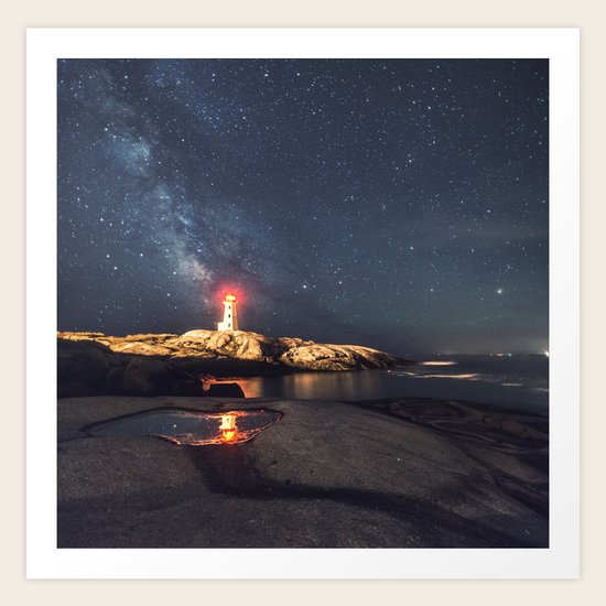 Guide me to the Galaxy Art Print