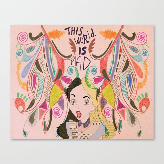 Alice In Wonderland Canvas Print