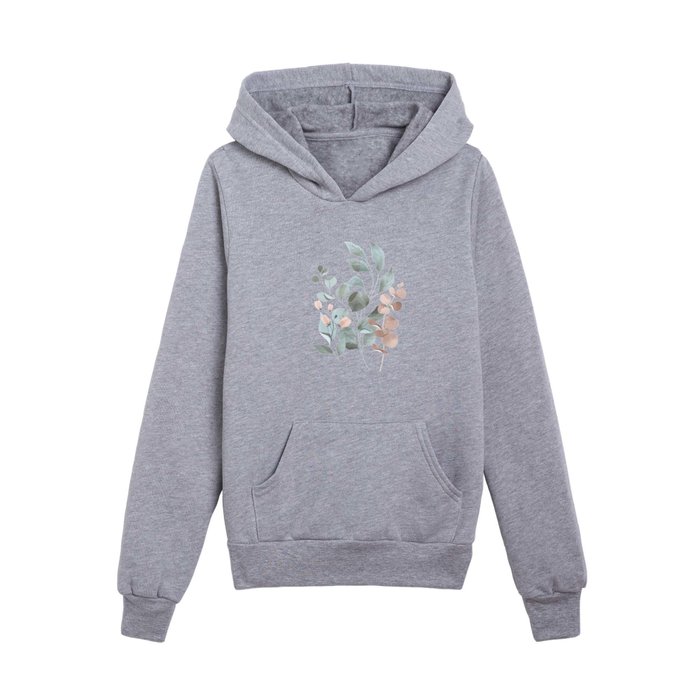 Verdant Branches 02 Kids Pullover Hoodie