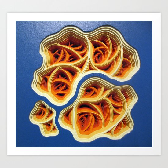 Necrotic Radimafungle Movement #3 Art Print
