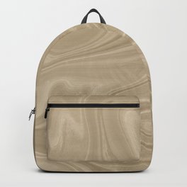 Tan Swirl Marble Backpack