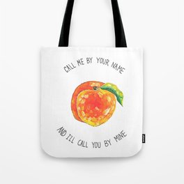 Call Me By Your Name Tote Bag