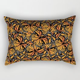 Monarch Butterflies Pattern | Butterfly Pattern | Rectangular Pillow