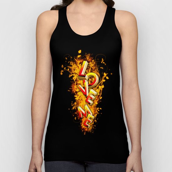 Love me! Unisex Tank Top