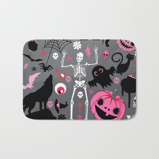 Halloween night Bath Mat