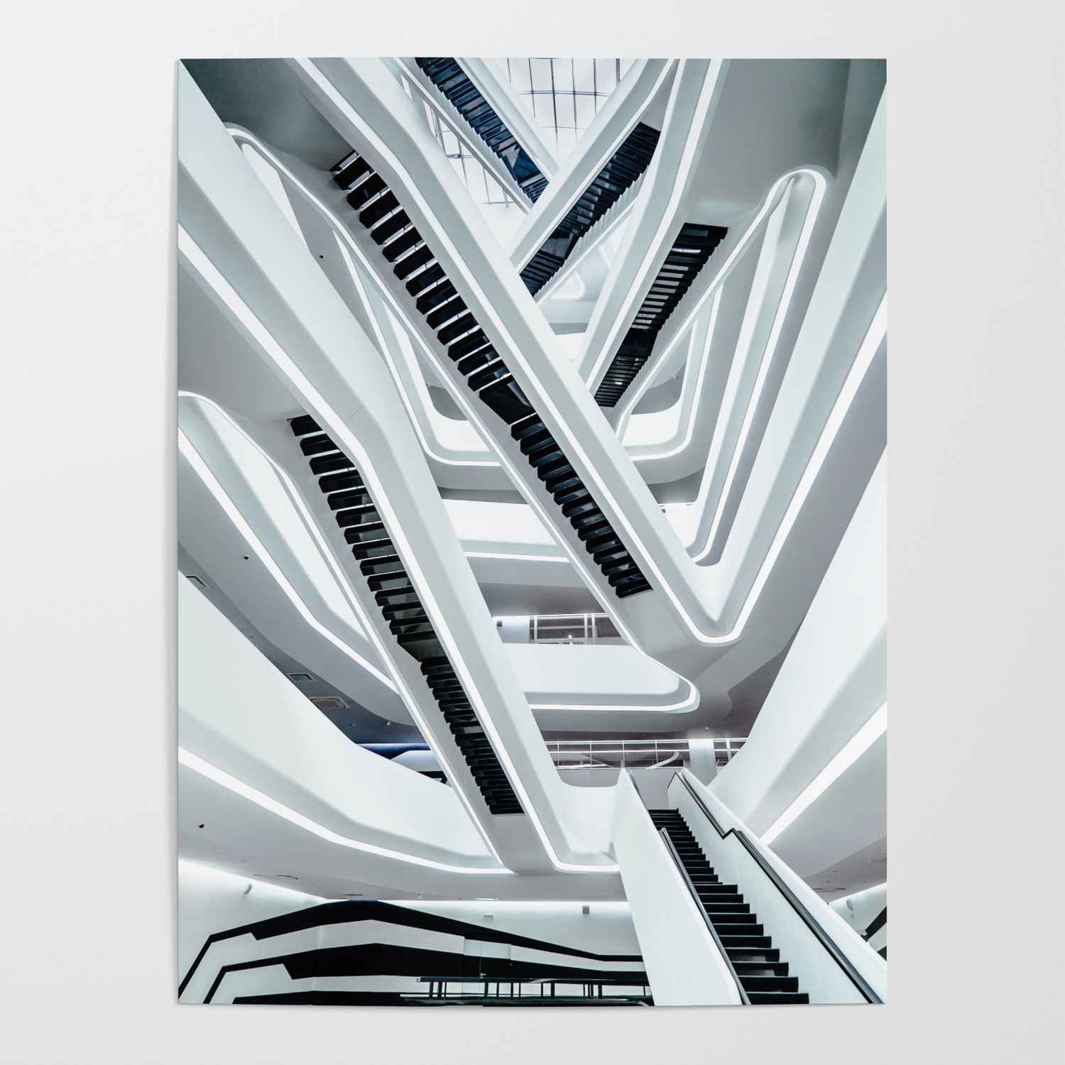 Dominion Office by Zaha Hadid architects Poster by Architecture Photography  | Society6