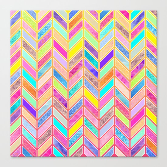 Colors Everywhere Canvas Print