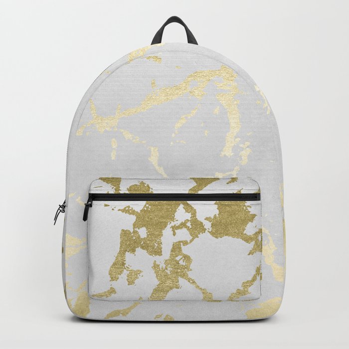Kintsugi Ceramic Gold on Lunar Gray Backpack