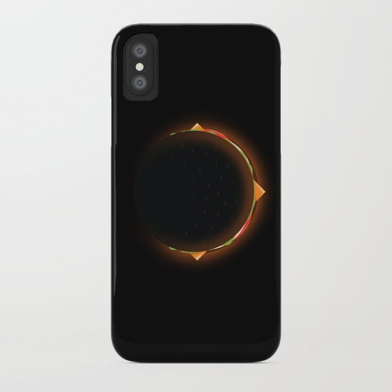 Burger Eclipse iPhone Case