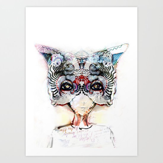 US AND THEM Art Print
