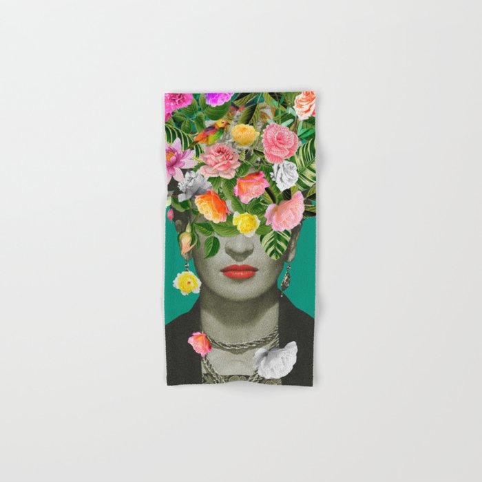 Frida Floral Hand & Bath Towel