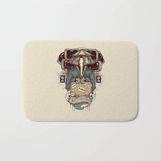 Transcendental Tourist Bath Mat