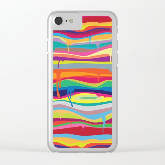The Melting Clear iPhone Case