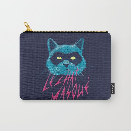 Le Chat Masqué Carry-All Pouch