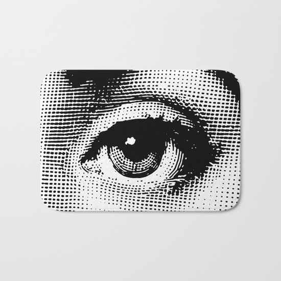 Lina Cavalieri Eye 02 Bath Mat