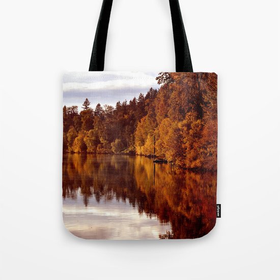 RADIANT AUTUMNAL REFLECTION Tote Bag