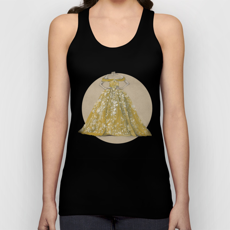 Bell Custom Dress Painting Unisex Tank Top By 3alya Society6