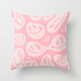 Pinkie Melted Happiness Throw Pillow