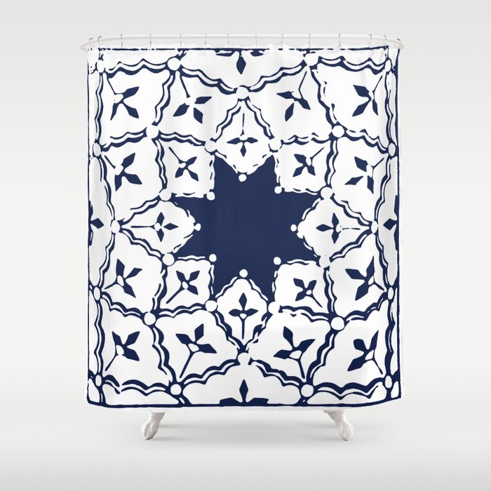 "Étoile de Marrakech" Shower Curtain