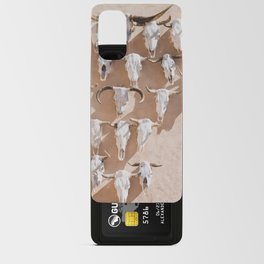 Cow Skulls Adobe - West Texas Photography Android Card Case