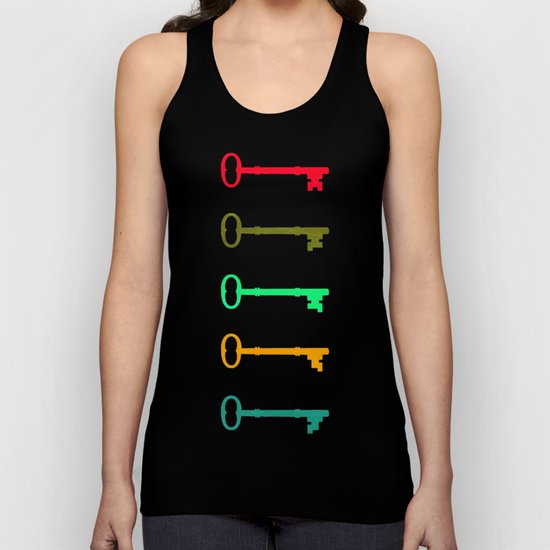 Key choice Unisex Tank Top