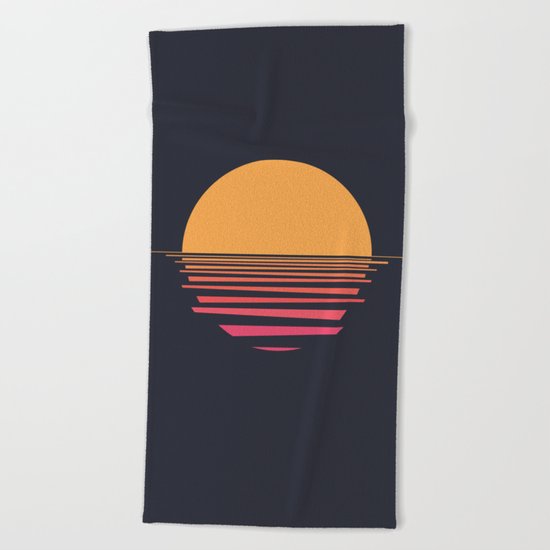 The ocean Beach Towel