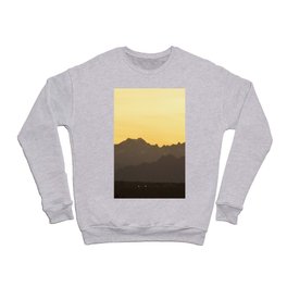 Layered Mountains Crewneck Sweatshirt