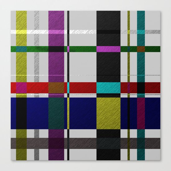 Streets Of Foil Canvas Print
