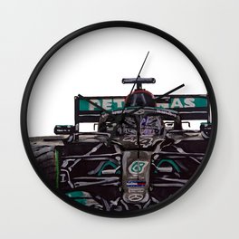 Lewis Hamilton Wall Clock