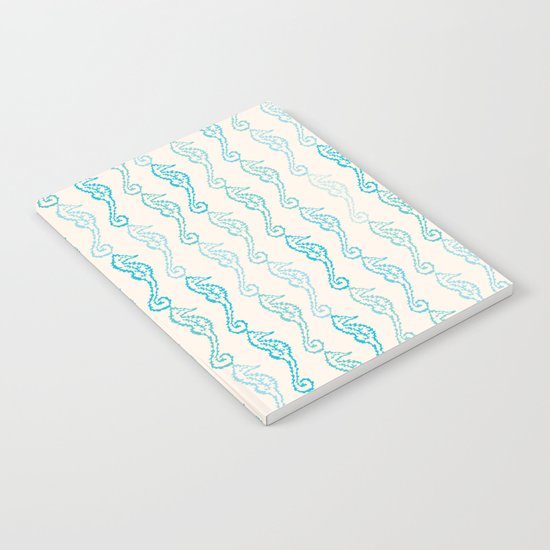 Pastel Marine Pattern 01 Notebook