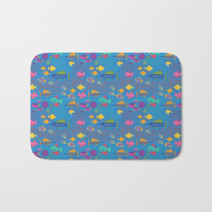 School's Out Fish in the Sea Bath Mat