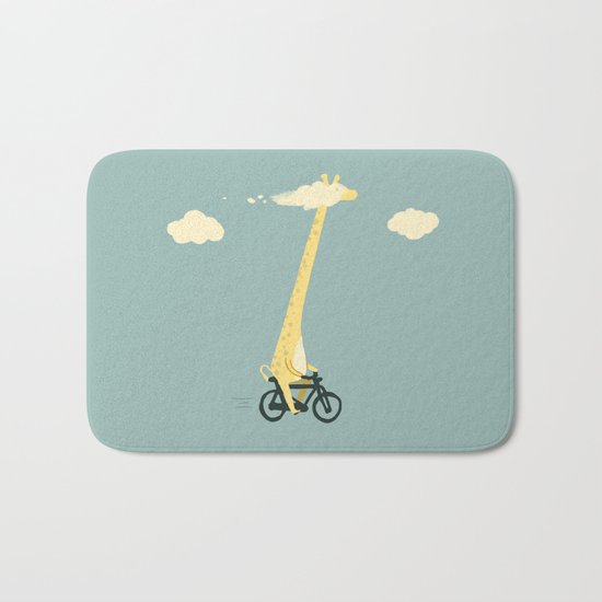 Head in the cloud Bath Mat