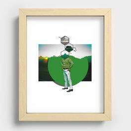 Peak, Plateau, Paradise a.k.a The Highway Man Recessed Framed Print