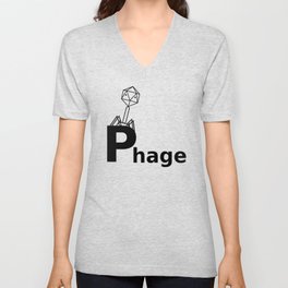 Phage 00_phe V Neck T Shirt