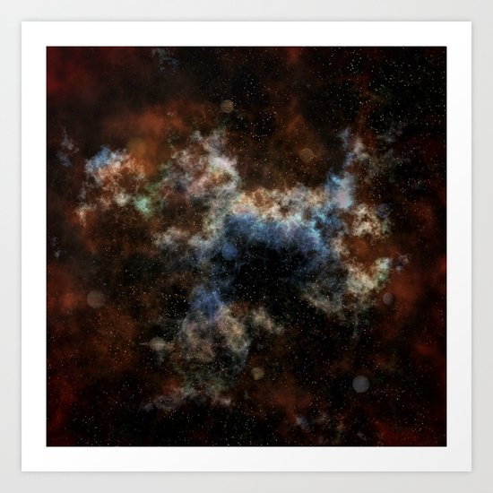 Spaced Out! Art Print