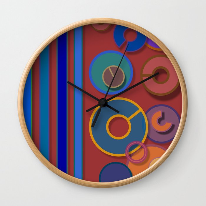 Abstract #54 Wall Clock