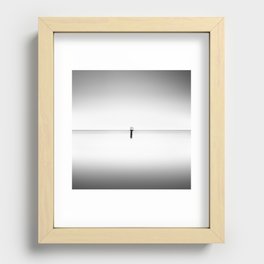 Last Exit To ... Recessed Framed Print