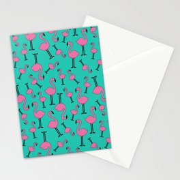 Flamingos everywhere Stationery Cards