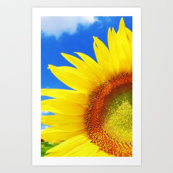 SUNFLOWER Art Print