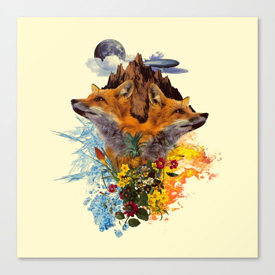 FOX Canvas Print