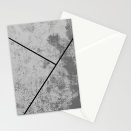 Concrete Textura Stationery Card