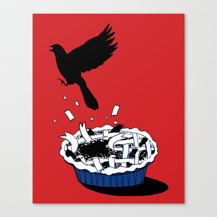 Blackbird Pie  Canvas Print