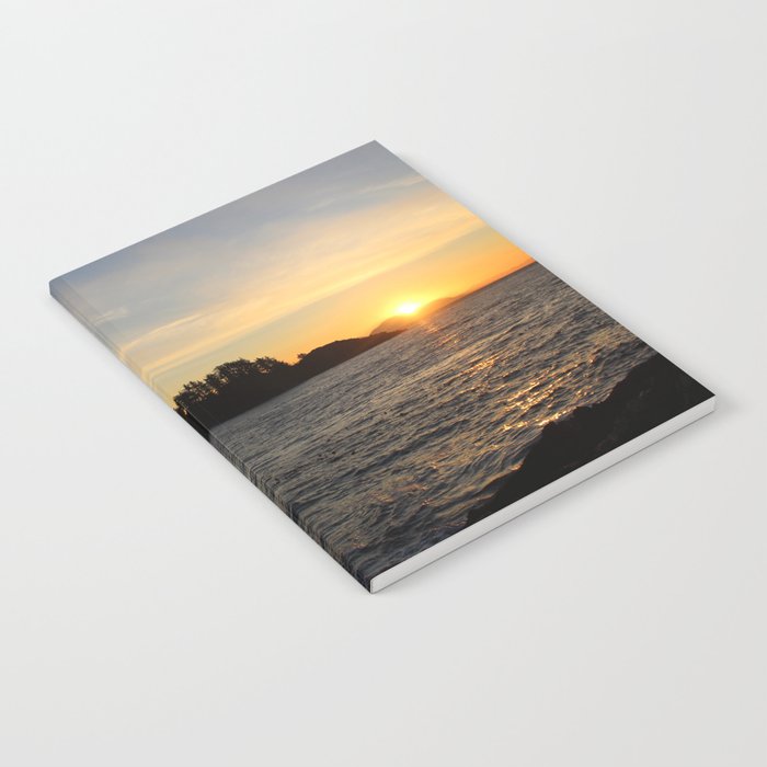 Crow Island at Sunrise Notebook