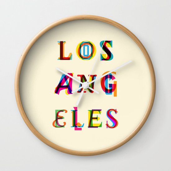 Los Angeles Wall Clock
