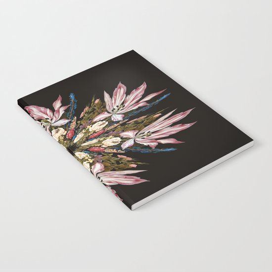 Flemish Floral Mandala Notebook